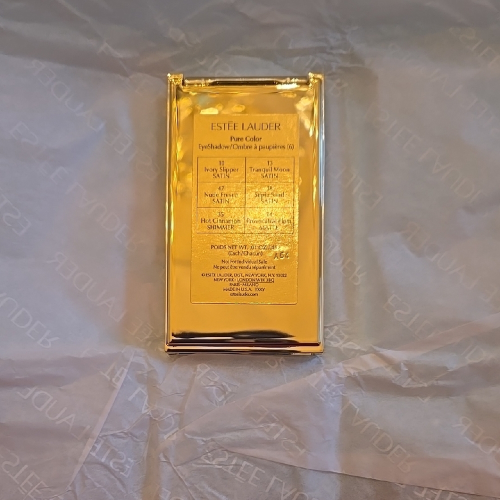 Estee Lauder Gold Eyeshadow Palette